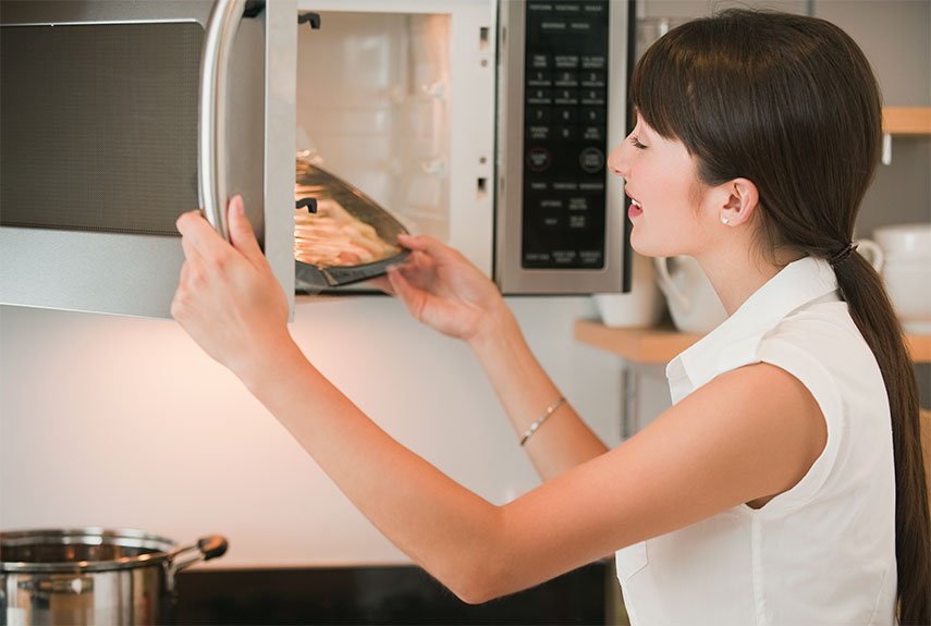 cocinar en microondas